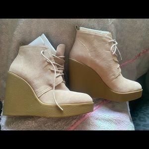 Jessica Simpson Suede Wedges